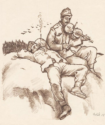 Soldiers Relaxing