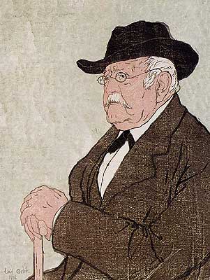 Portrait of Max von Gompertz