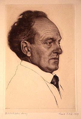 Portrait of Gerhard Hauptmann