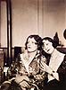 photograph by Orlik of Marlene Dietrich and Resel Orla